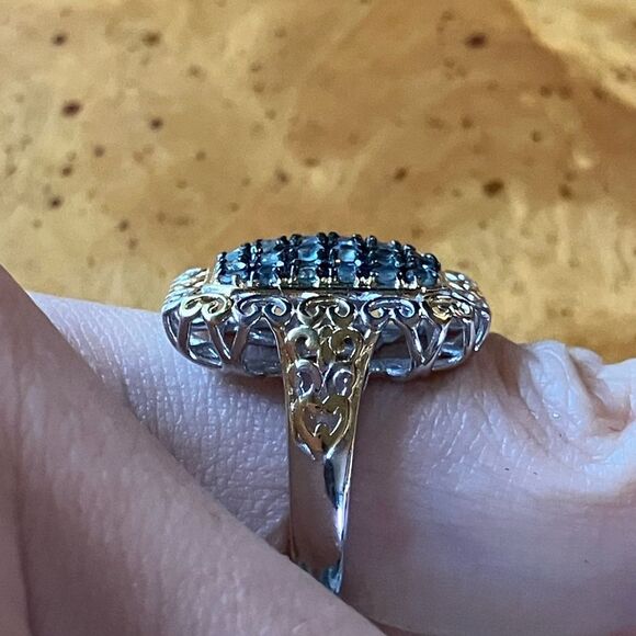 Natural Alexandrite Sterling Silver Ring Size 6 - Picture 5 of 11